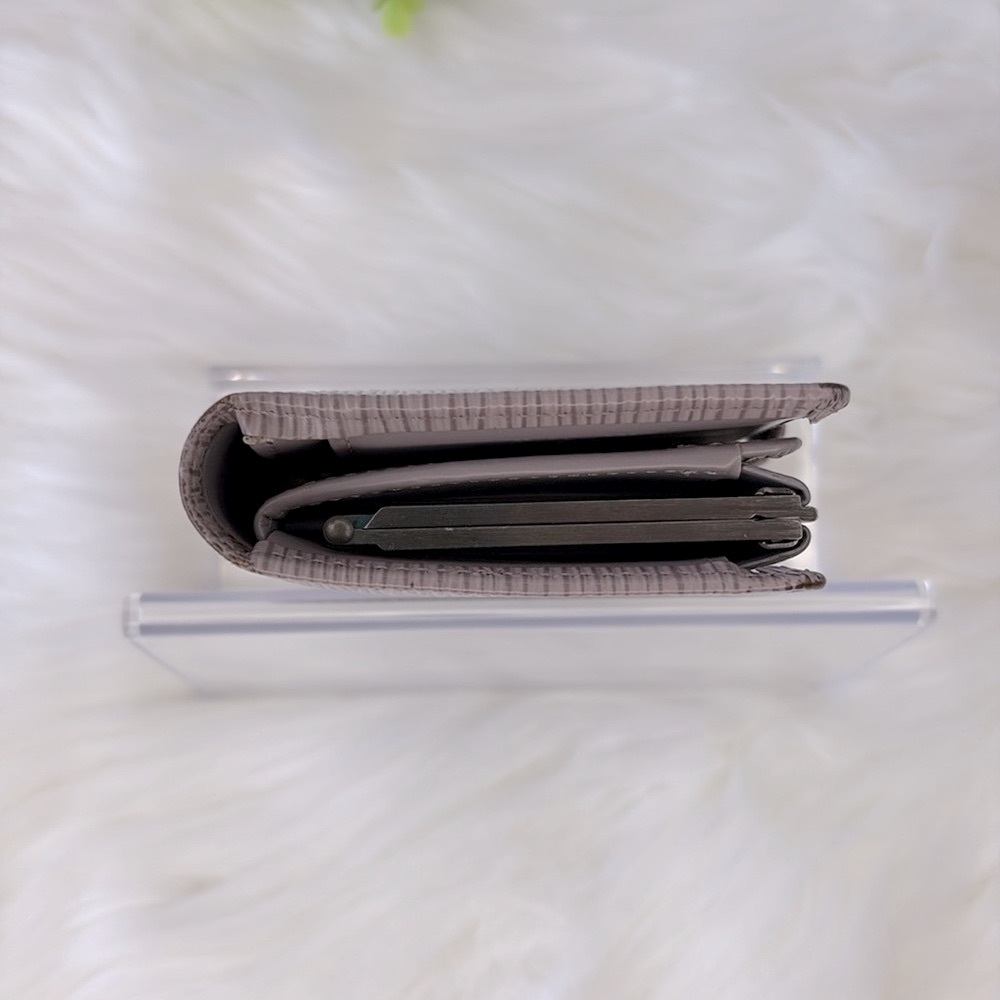 Louis Vuitton Grey/Taupe Textured Epi Leather Wallet - Picture 11 of 14